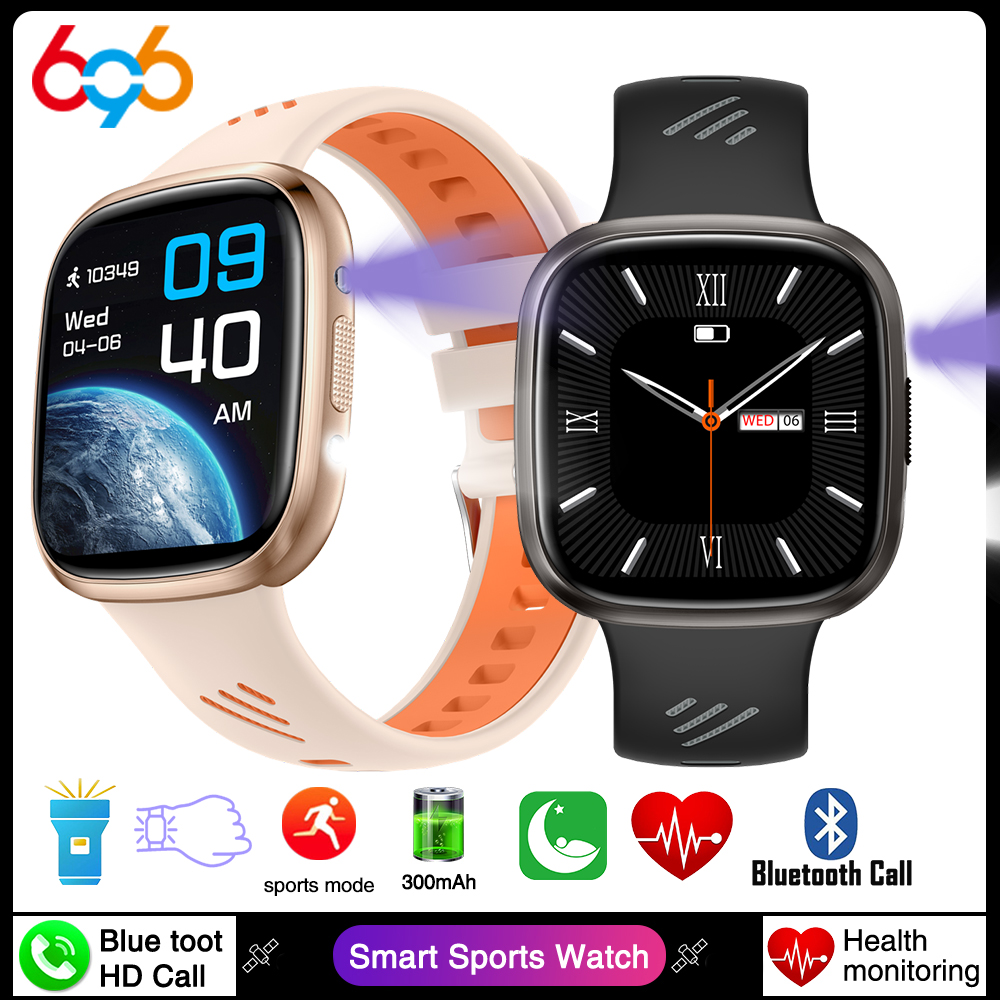 Smartwatch Purple Watches For Women - ساعة ذكية للرجال مع ميزة الاتصال