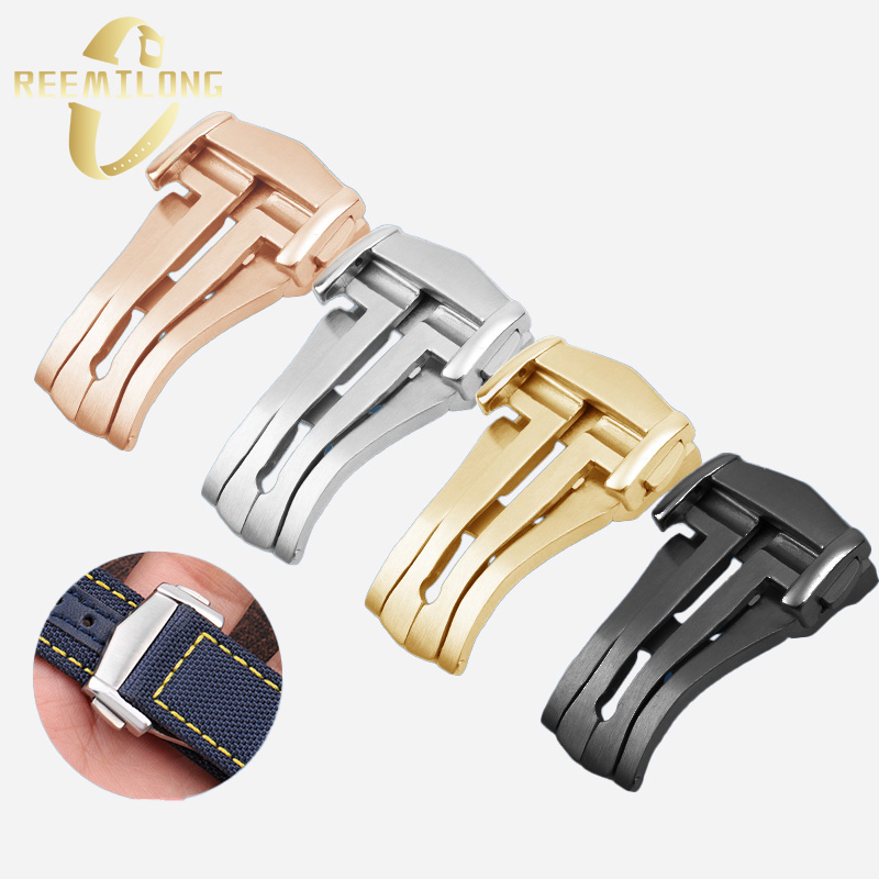 Omega Watch Seamaster - مشبك ساعة قابل للطي من الفولاذ