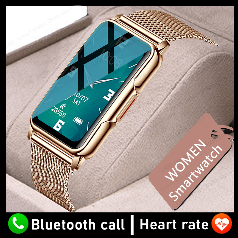 Smartwatch Watches For Women Branded - LIGE-ساعة ذكية مقاومة للماء للنساء ،