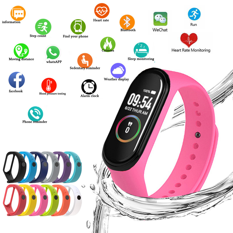Smartwatch Watches For Women Branded - M4 الساعات الذكية الرياضة الأساور للنساء