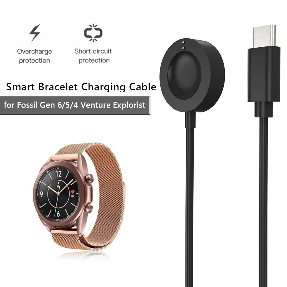 Fossil Watches Smartwatch Gen 6 - كابل شحن مغناطيسي سريع من نوع