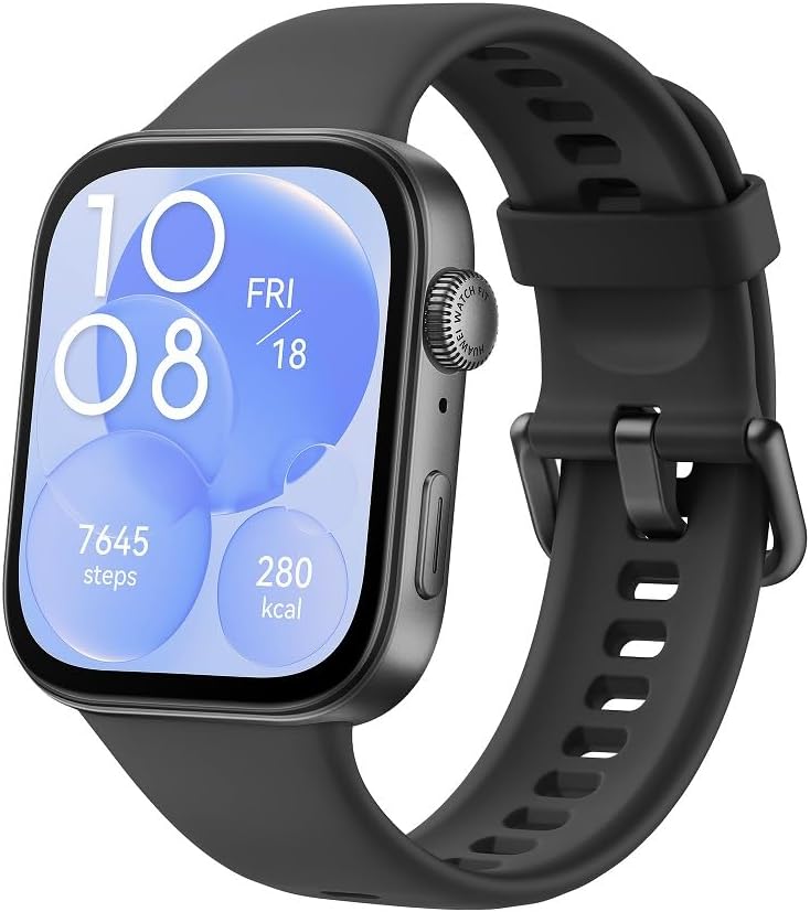 Huawei Smartwatch Watch Fit - ساعة هواوي تناسب شاشة AMOLED مقاس