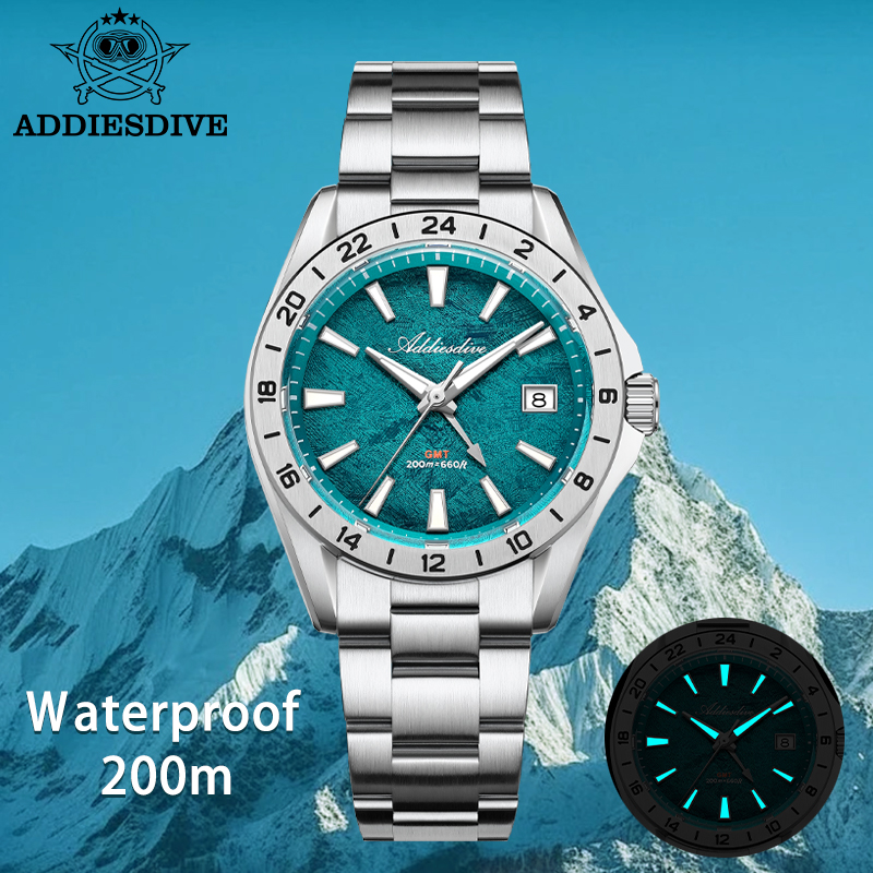 ساعة رجالية ADDIESDIVE من الزج - مراجعة Rolex Watch Submariner وسعره