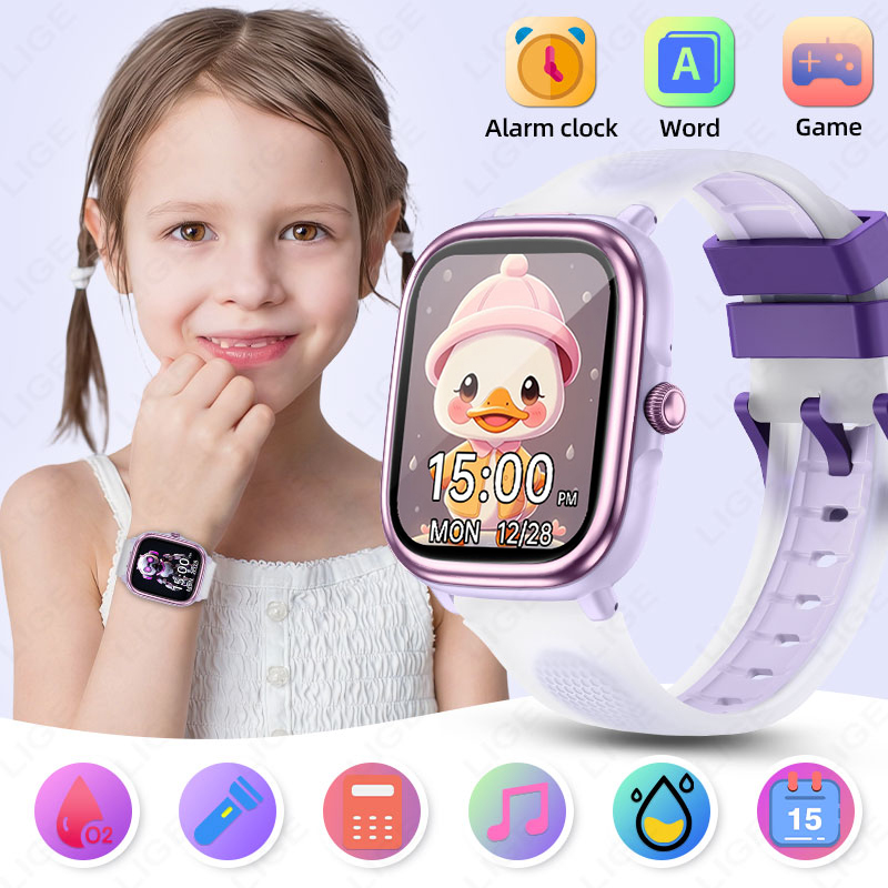 ساعة ذكية للأطفال من LIGE بشاش - مراجعة Kids Watches Not Smartwatch وسعره