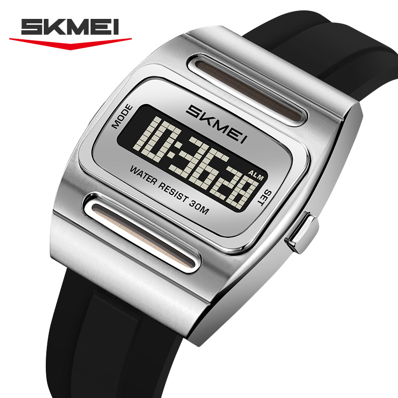 ساعة إلكترونية رجالية ماركة SK - مراجعة Solar Powered Watch وسعره