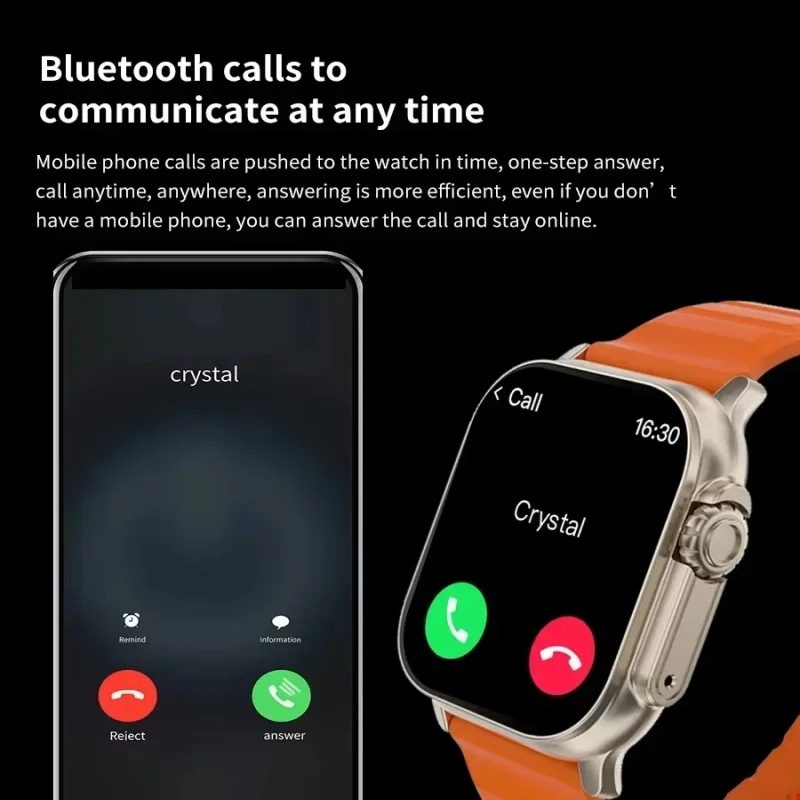 ساعة ذكية جديدة T10 Ultra للرج - مراجعة Smartwatch Watches Girls وسعره