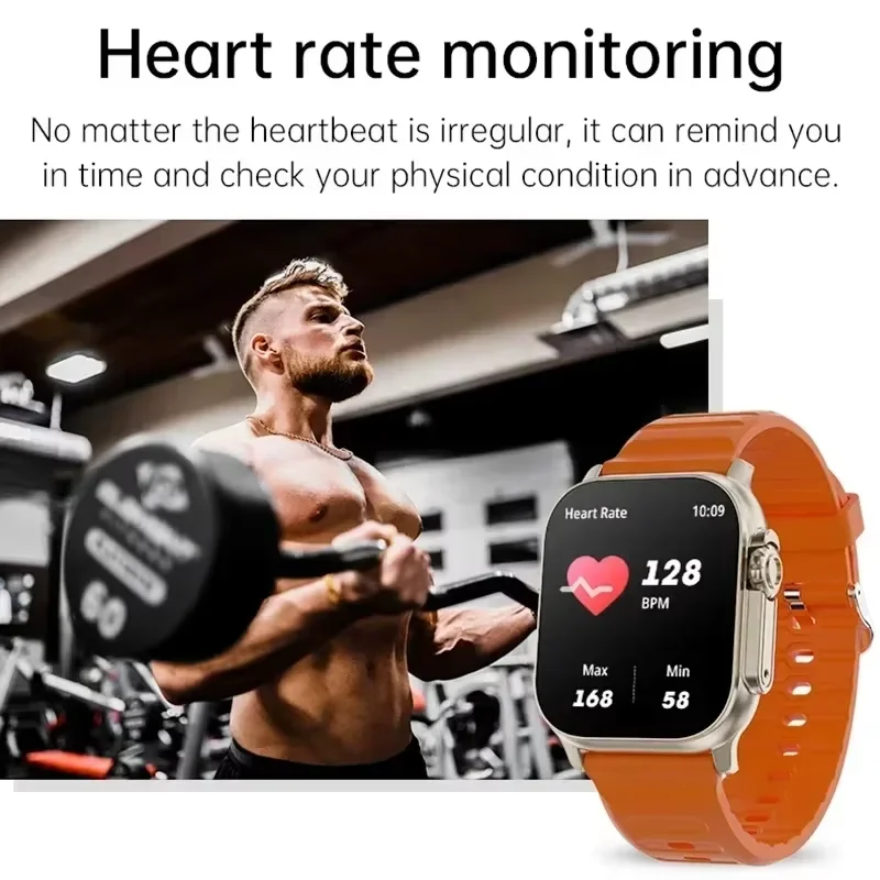 ساعة ذكية جديدة T10 Ultra للرج - مراجعة Smartwatch Watches Girls وسعره