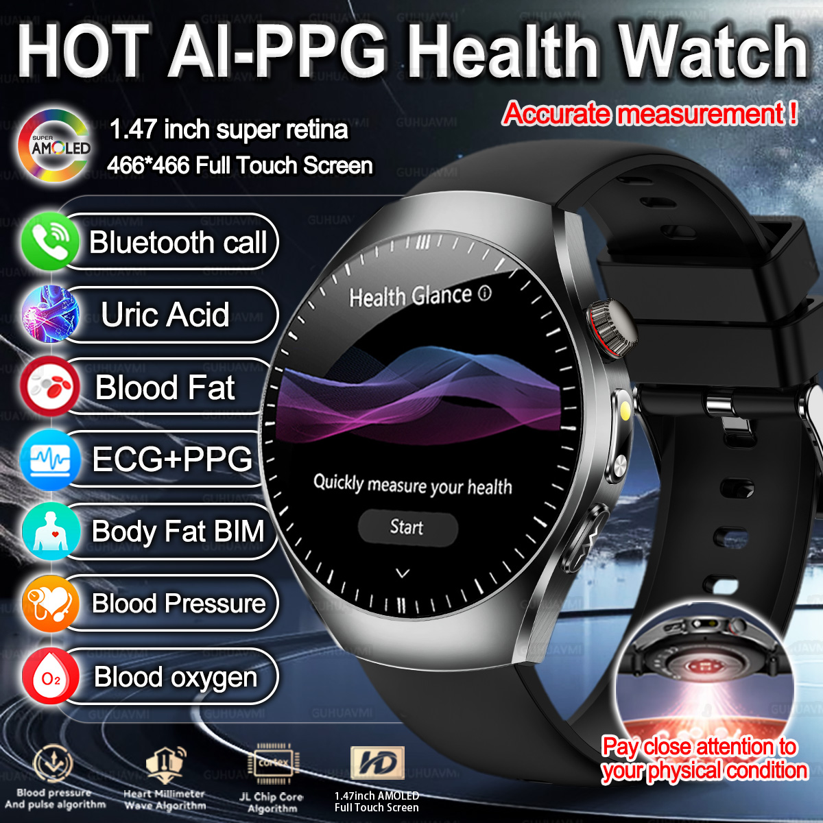 العلامة التجارية الجديدة 2026  - مراجعة Smartwatch Watches For Women Branded وسعره