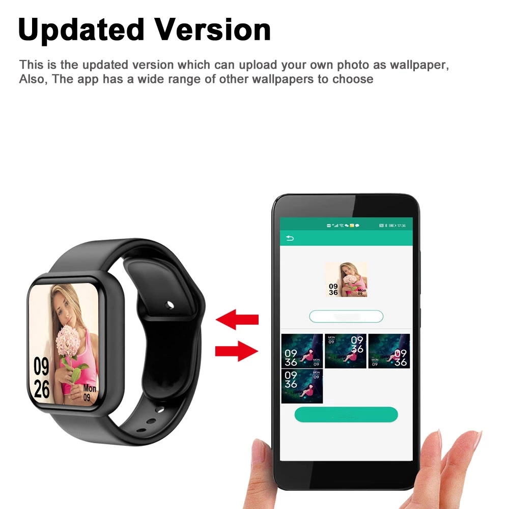 ساعة ذكية للرجال والنساء، وضع  - مراجعة Smartwatch Watches Girls وسعره