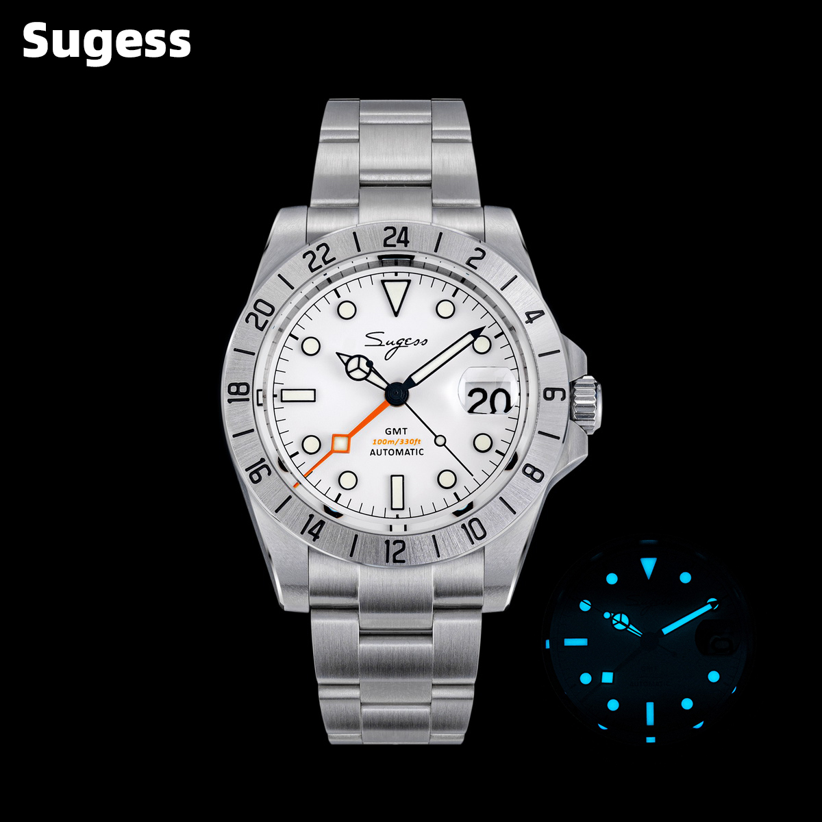 ساعة رجالية من سوجيس GMT أوتوم - مراجعة Rolex Watch Submariner وسعره