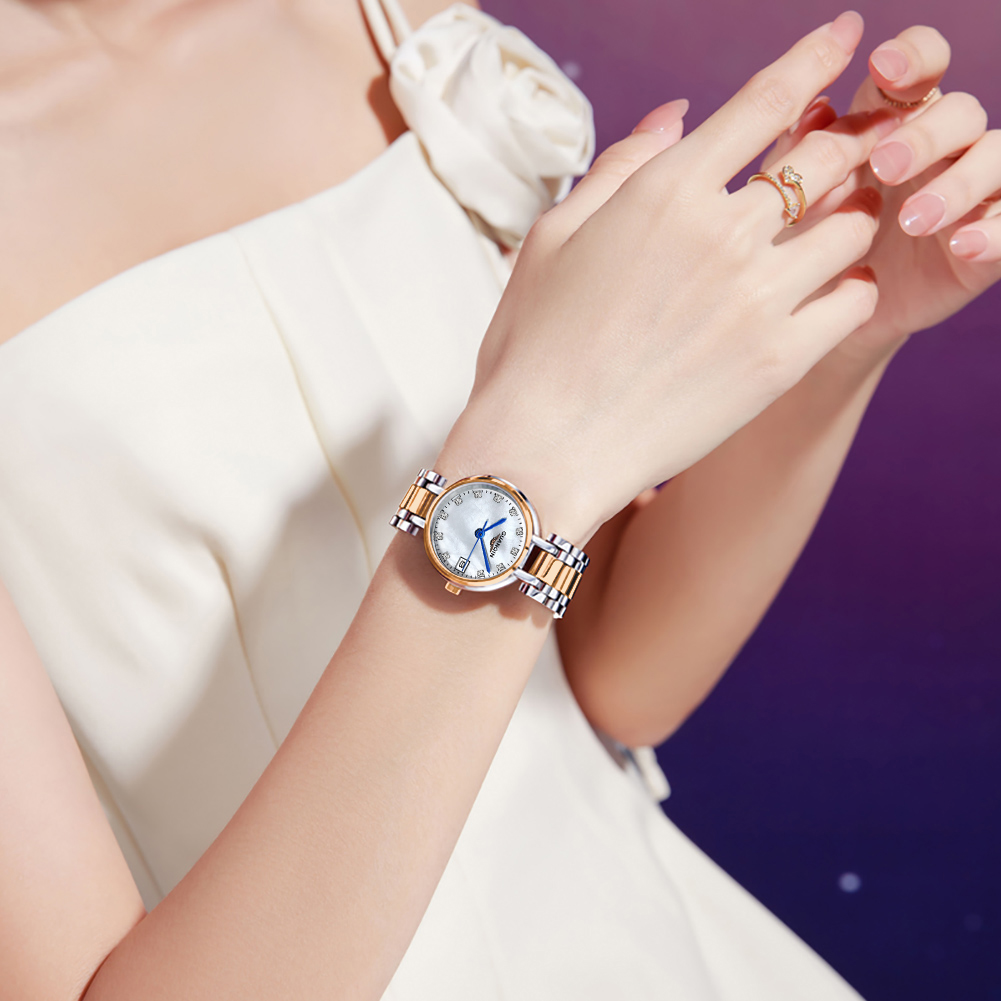 ساعات نسائية فاخرة من GUANQIN، - مراجعة Anti-Magnetic Watch وسعره