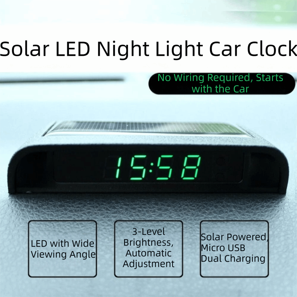 ساعة رقمية تعمل بالطاقة الشمسي - مراجعة Solar Powered Watch وسعره