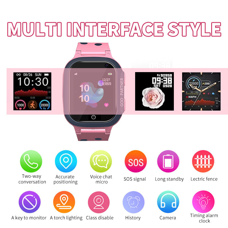 ساعة ذكية للأطفال مقاومة للماء - مراجعة Smartwatch Watches Girls وسعره