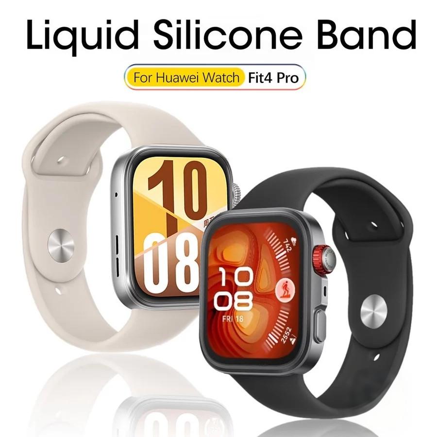 حزام سيليكون لساعة Huawei Watc - مراجعة Huawei Smartwatch Watch Fit وسعره