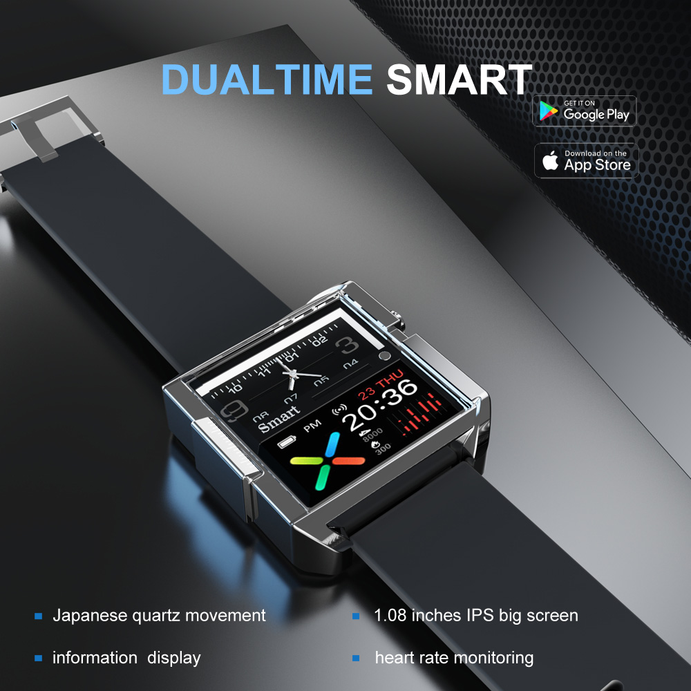 T9 الهجين Smartwatch معدل ضربا - مراجعة Seiko Watches Smartwatch وسعره