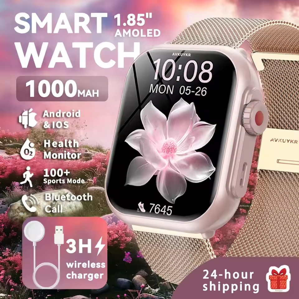 ساعة ذكية نسائية أنيقة 2026 Ul - مراجعة Smartwatch Watches For Women Branded وسعره