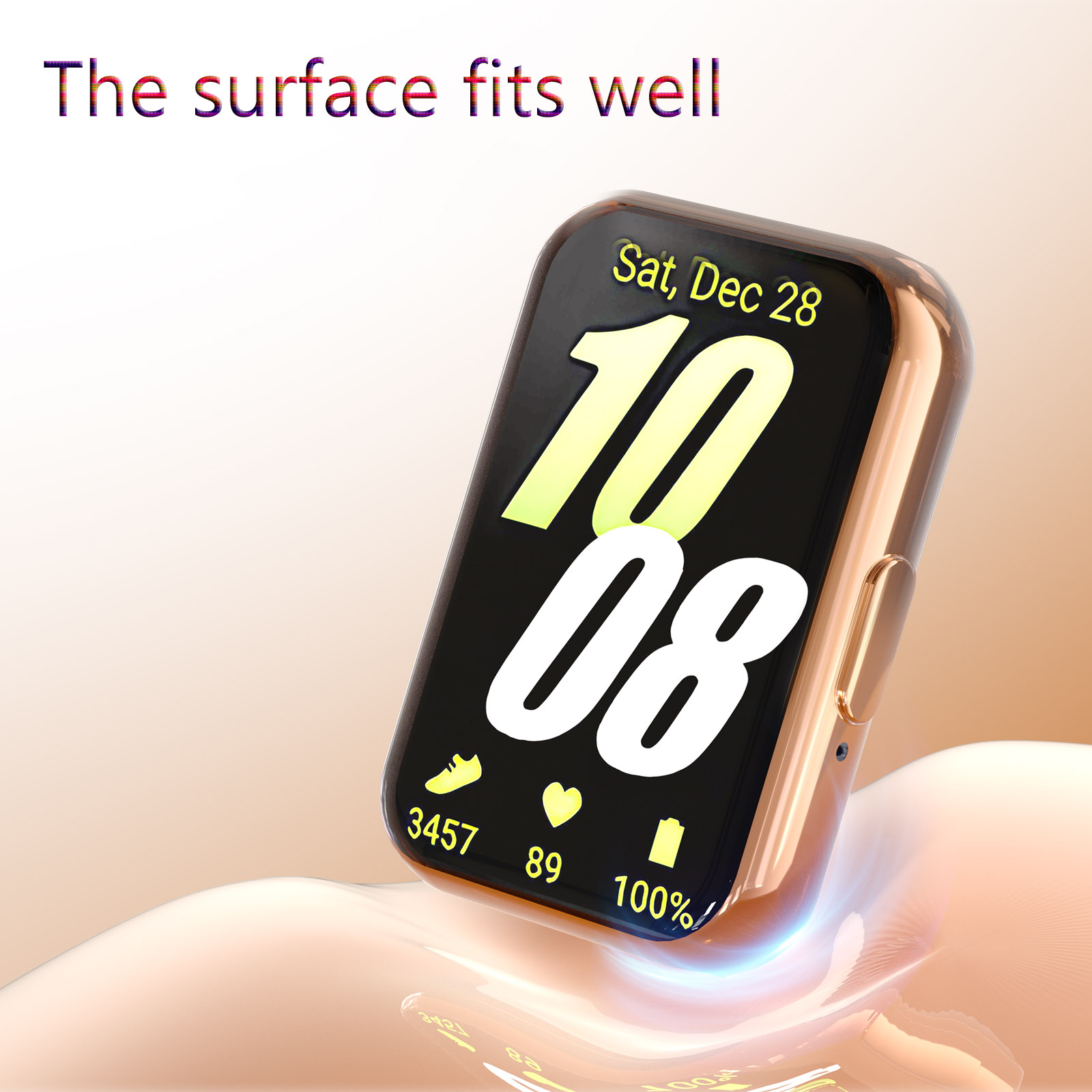 غطاء لسامسونج غالاكسي فيت 3 ،  - مراجعة Smartwatch Samsung Watches For Women وسعره