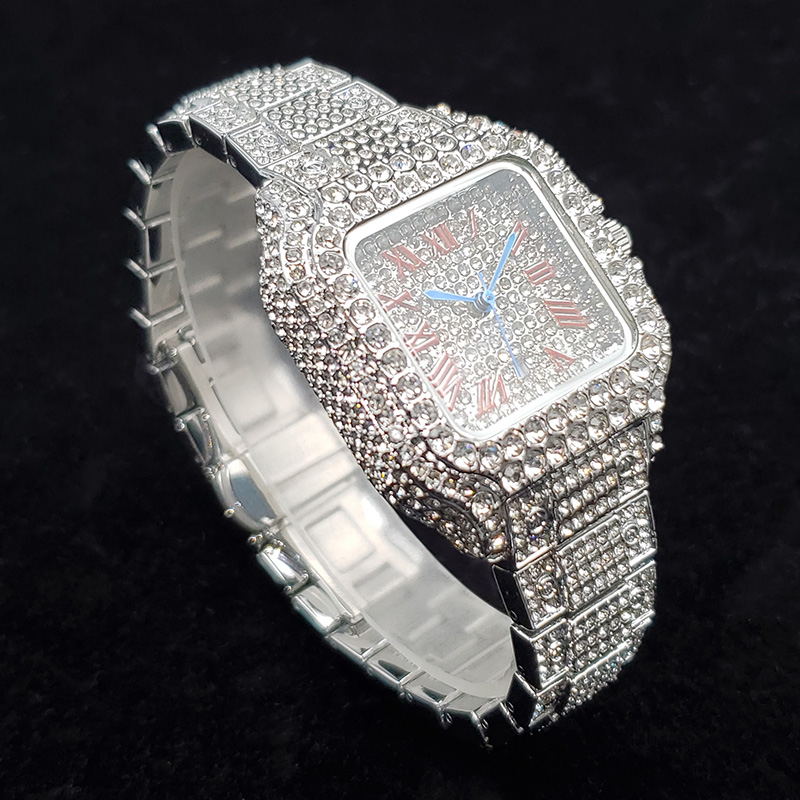 ساعات يد نسائية فاخرة مرصعة با - مراجعة Anti-Magnetic Watch وسعره