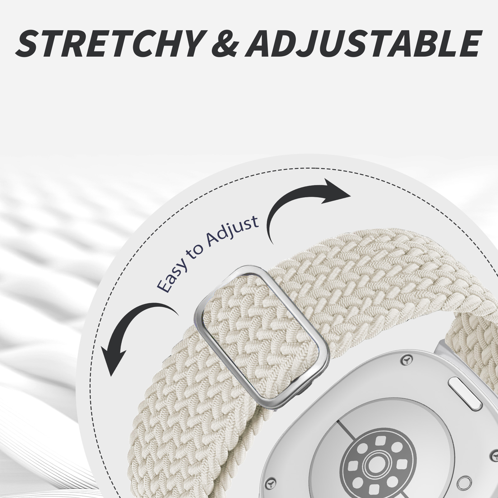 أشرطة حلقة مضفرة لساعة سامسونج - مراجعة Smartwatch Samsung Watches For Women وسعره