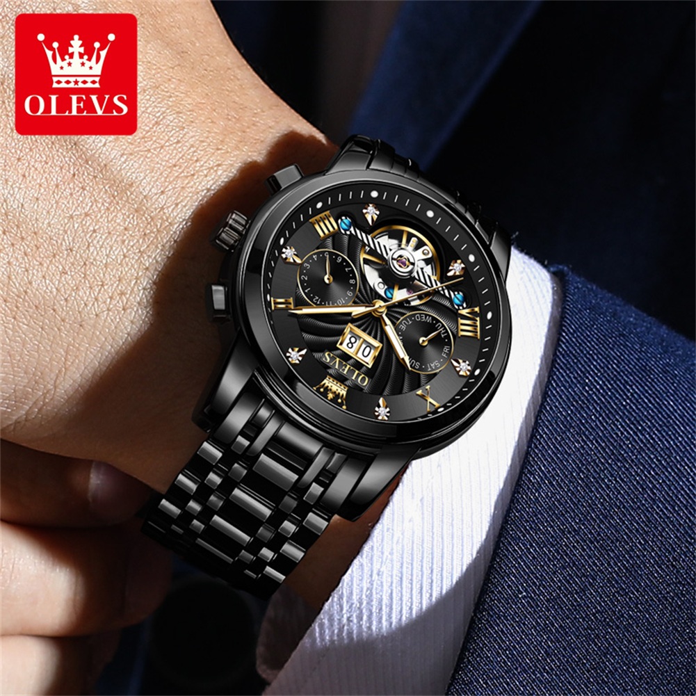 ساعات OLEVS الكلاسيكية للرجال  - مراجعة Rolex Watch Submariner وسعره