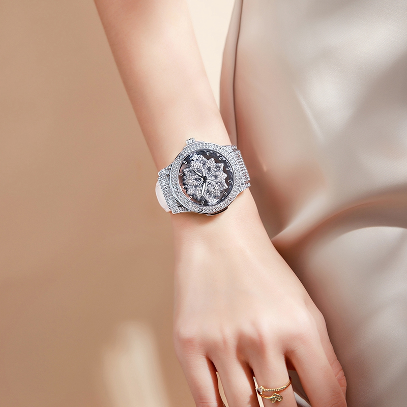 ساعة نسائية ماركة فاخرة مرصعة  - مراجعة Smartwatch Watches For Women Branded وسعره