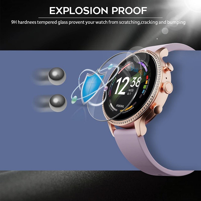 واقي شاشة للساعة الذكية ، غشاء - مراجعة Fossil Watches Smartwatch Gen 6 وسعره