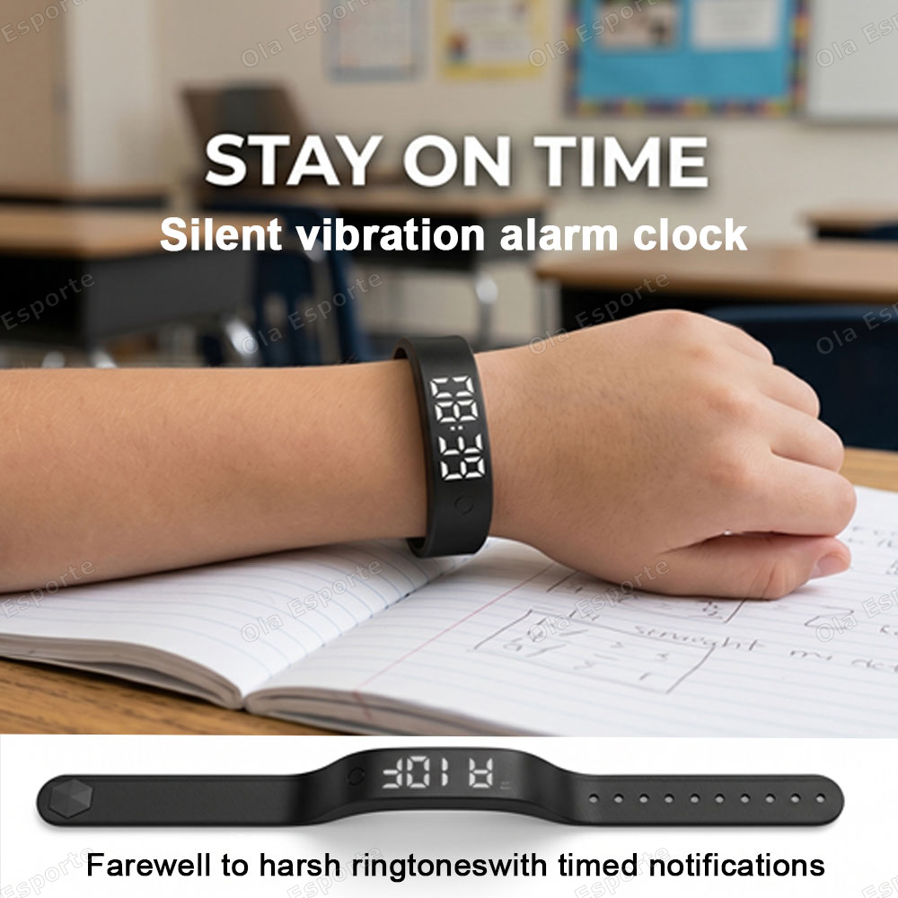 ساعة منبه بالاهتزاز للنوم العم - مراجعة Smartwatch Watches Girls وسعره