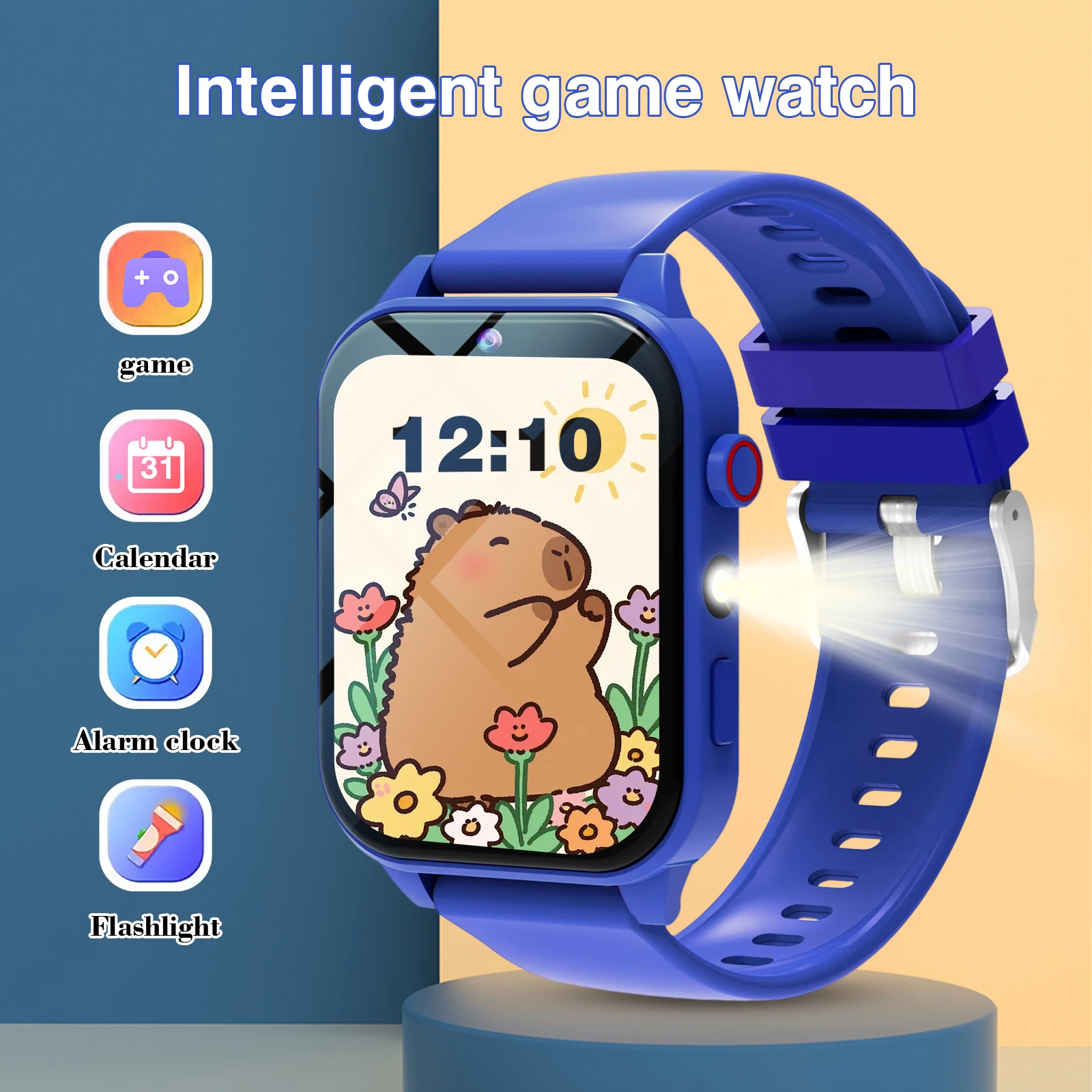 ساعة ذكية للأطفال 18 لعبة كامي - مراجعة Smartwatch Watches Girls وسعره