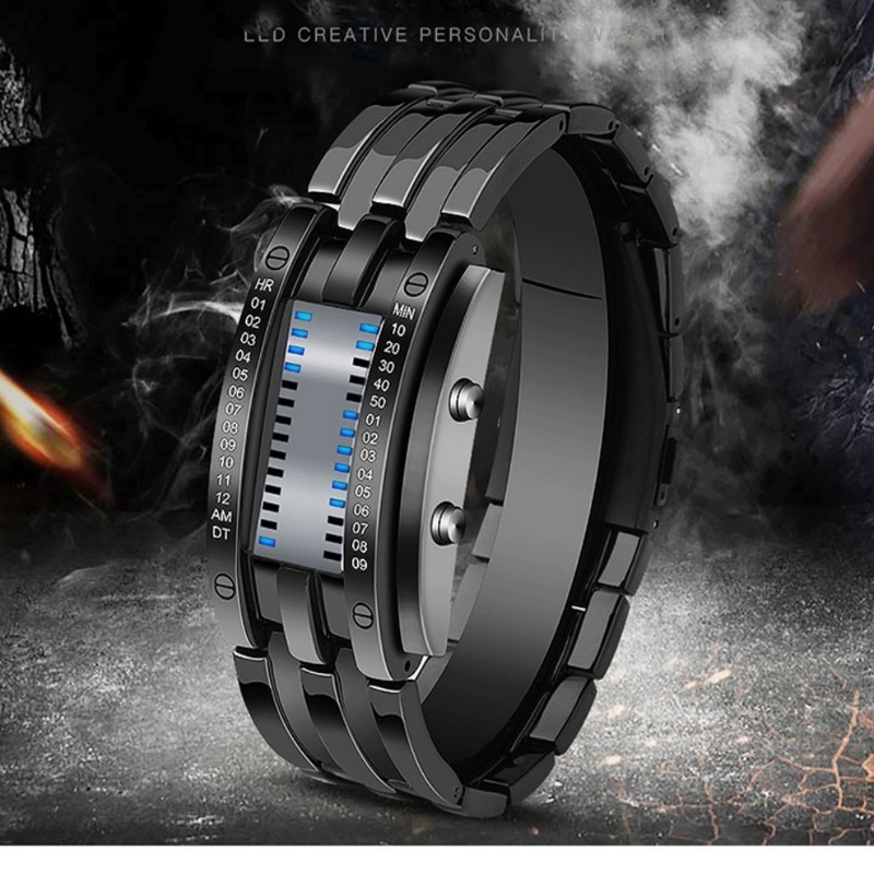 ساعة إلكترونية إبداعية مزودة ب - مراجعة Anti-Magnetic Watch وسعره