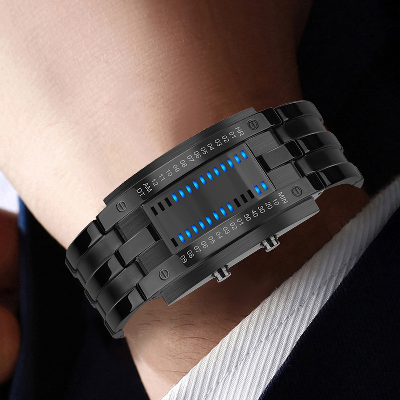 ساعة إلكترونية إبداعية مزودة ب - مراجعة Anti-Magnetic Watch وسعره