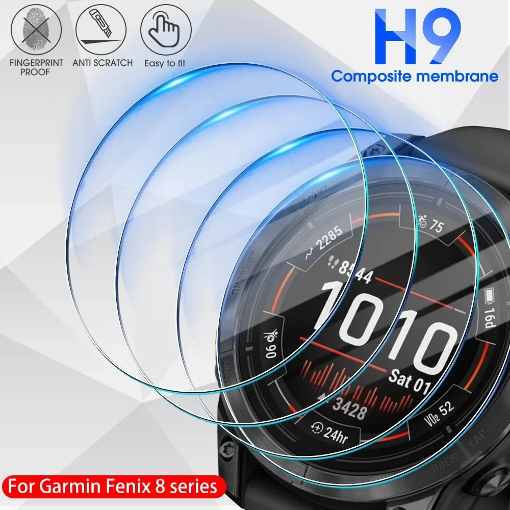 1/5 قطعة 9H HD الزجاج المقسى ل - مراجعة Solar Powered Watch وسعره