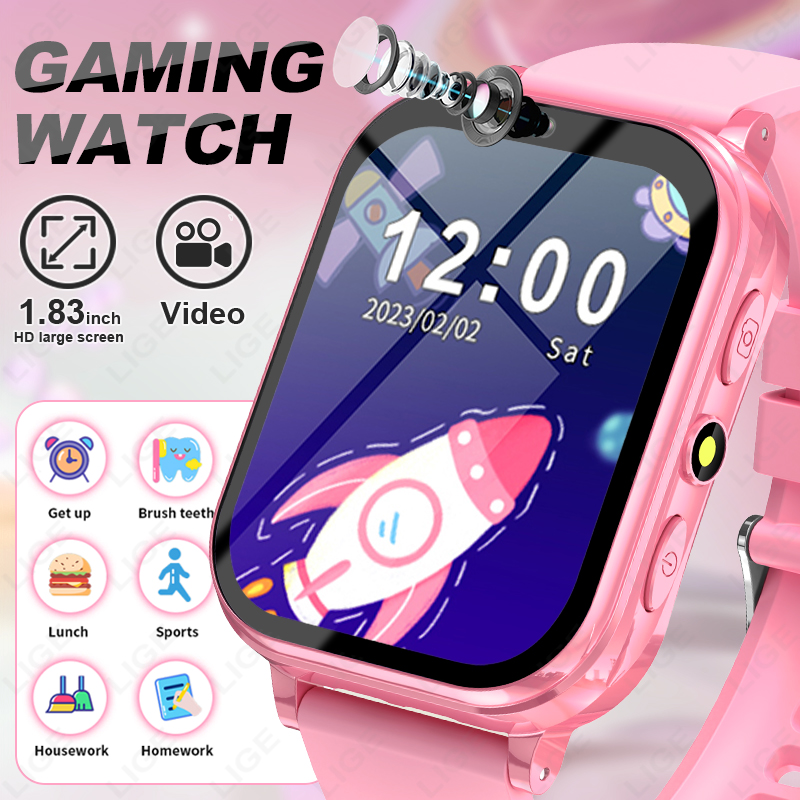 LIGE الأطفال ساعة ذكية فتاة صب - مراجعة Kids Watches Not Smartwatch وسعره