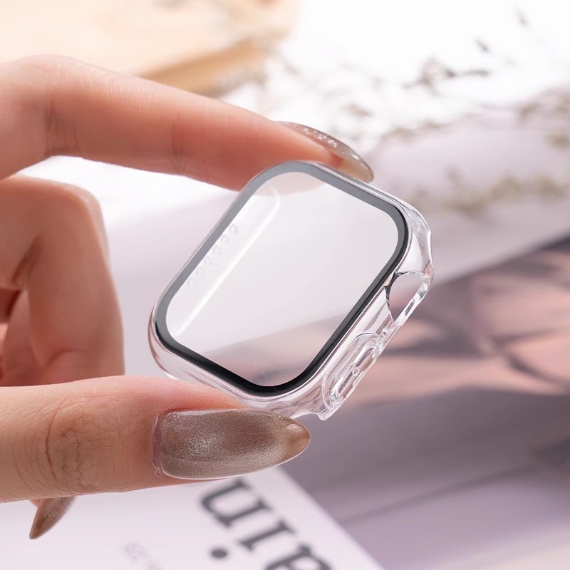 3 حزمة الزجاج + غطاء لساعة أبل - مراجعة Smartwatch Watches Girls وسعره