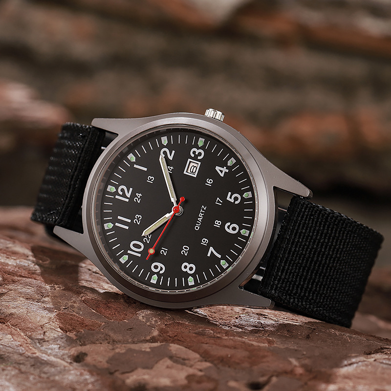 ساعة رجالية جديدة من القماش، س - مراجعة Solar Powered Watch وسعره