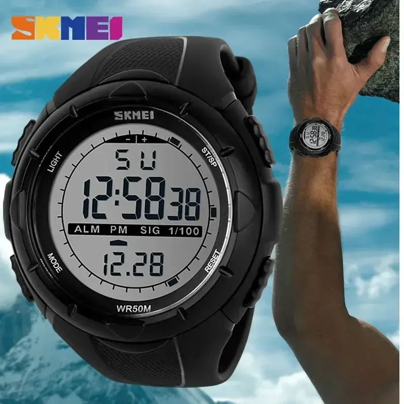 SKMEI 1025 الرجال الساعات العس - مراجعة Solar Powered Watch وسعره