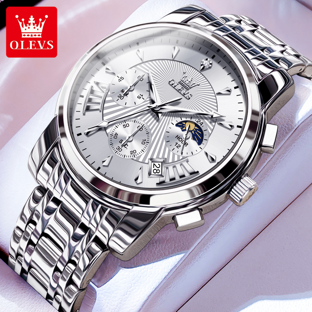 ساعات OLEVS للأزواج، ساعة يد ك - مراجعة Anti-Magnetic Watch وسعره