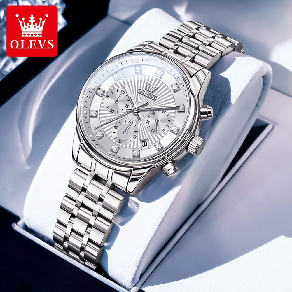 ساعات OLEVS للأزواج، ساعة يد ك - مراجعة Anti-Magnetic Watch وسعره